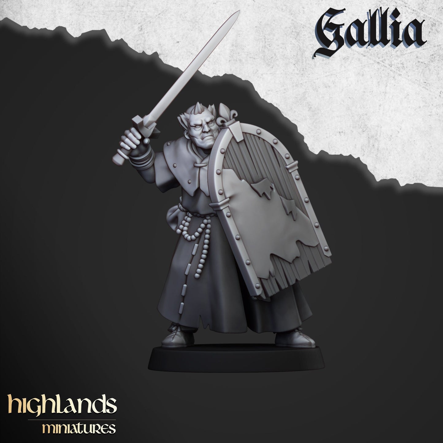 Battle Pilgrims of Gallia by Highland Miniatures