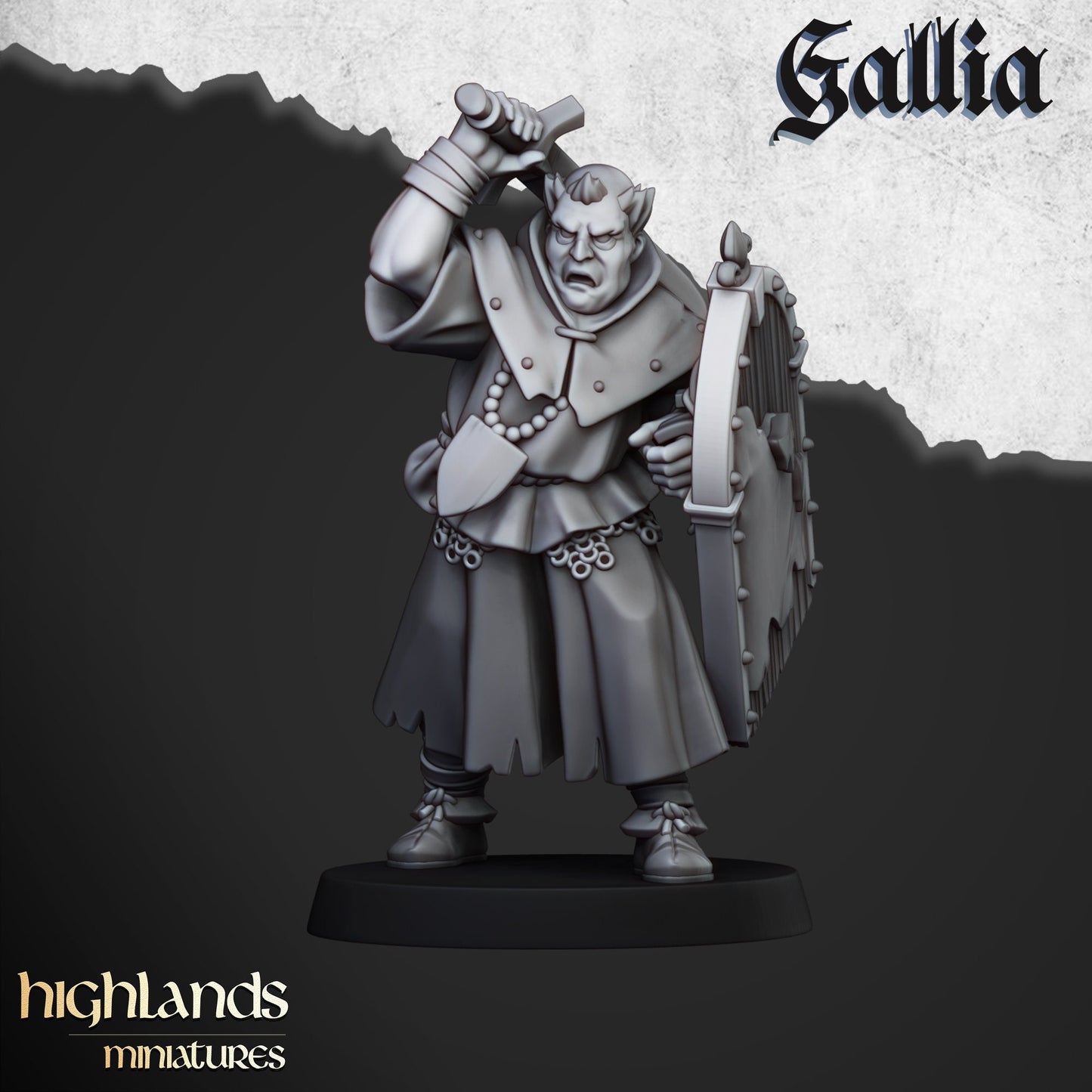 Battle Pilgrims of Gallia by Highland Miniatures