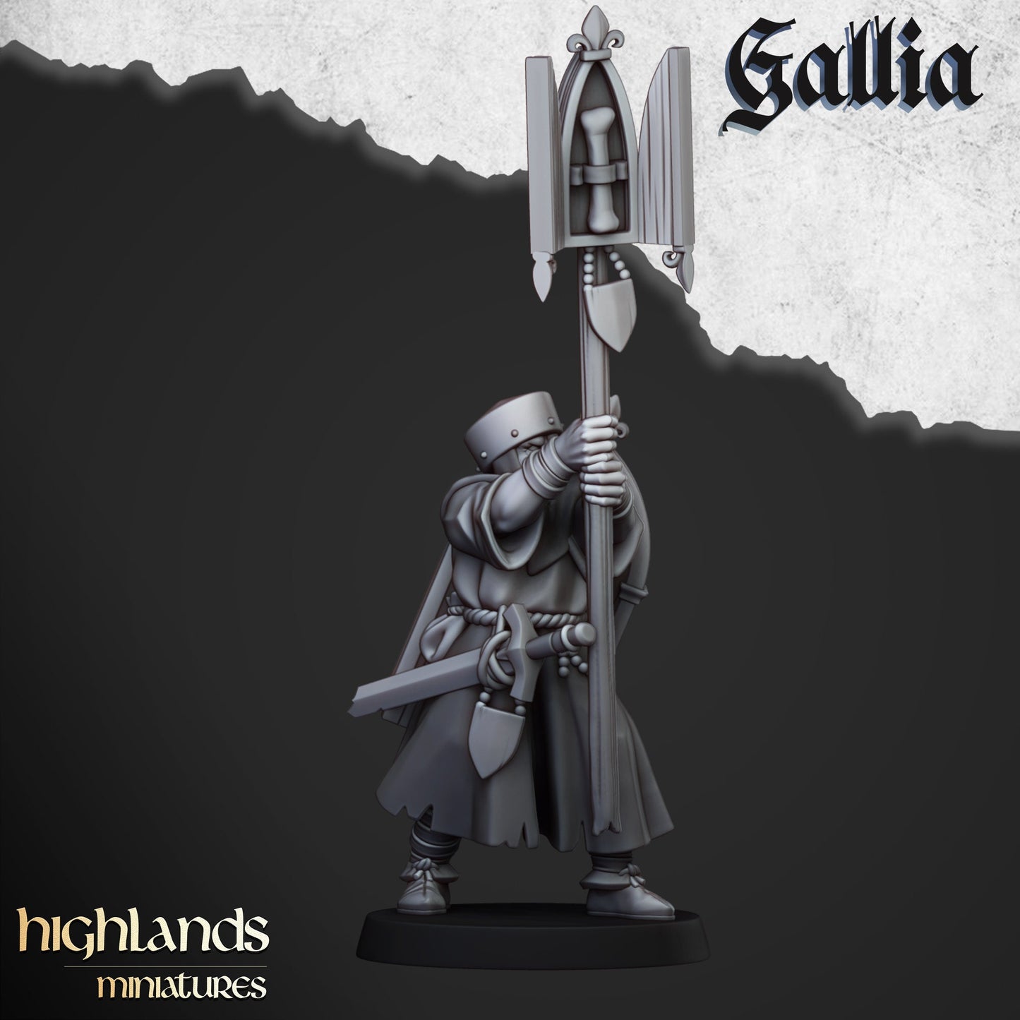 Battle Pilgrims of Gallia by Highland Miniatures