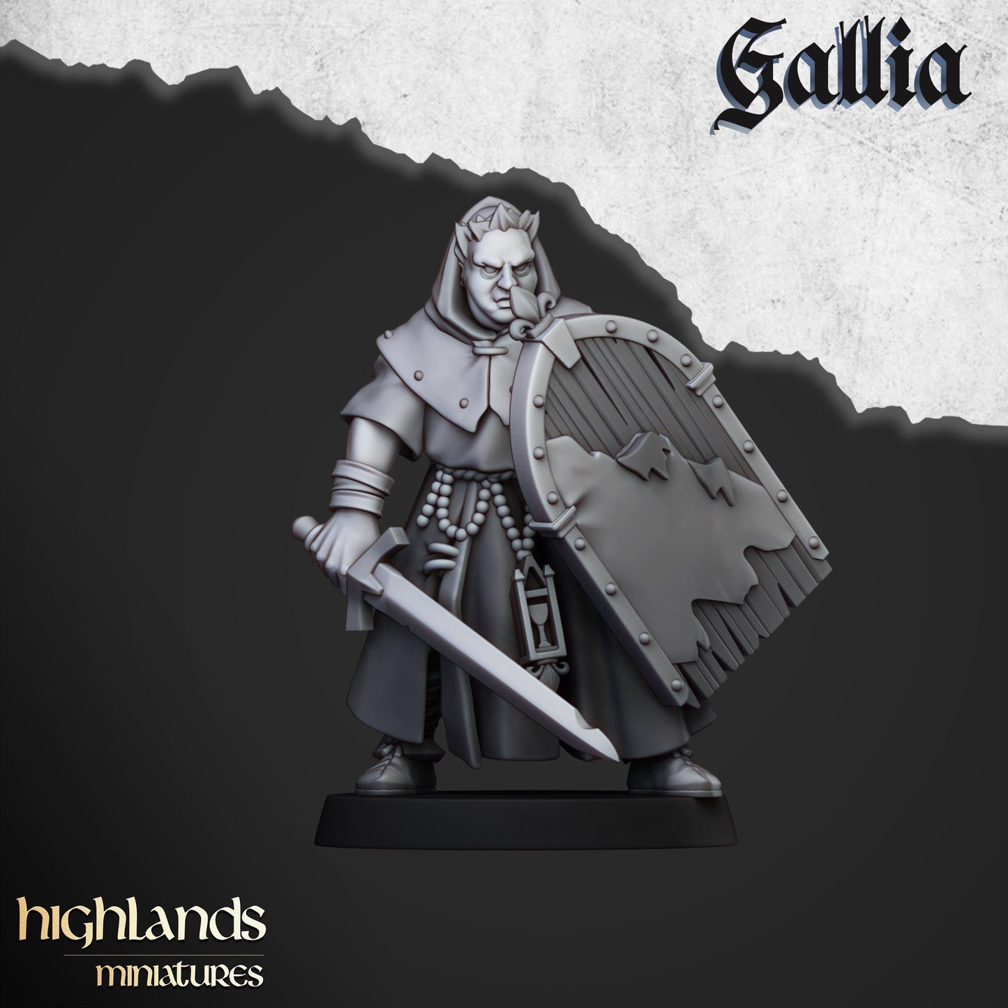 Battle Pilgrims of Gallia by Highland Miniatures