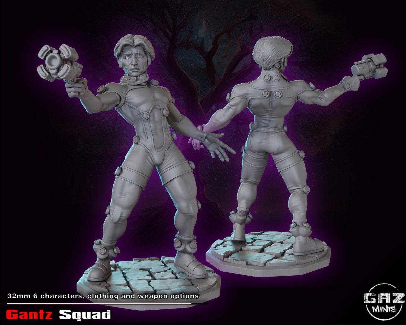 Gantz Squad by Gaz Pin Up Miniatures