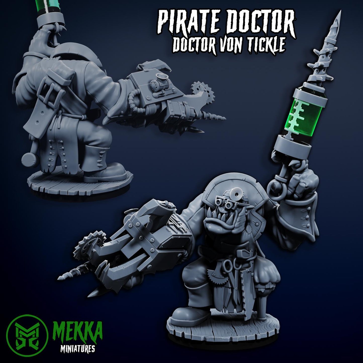Doctor Von Tickle by Mekka Miniatures