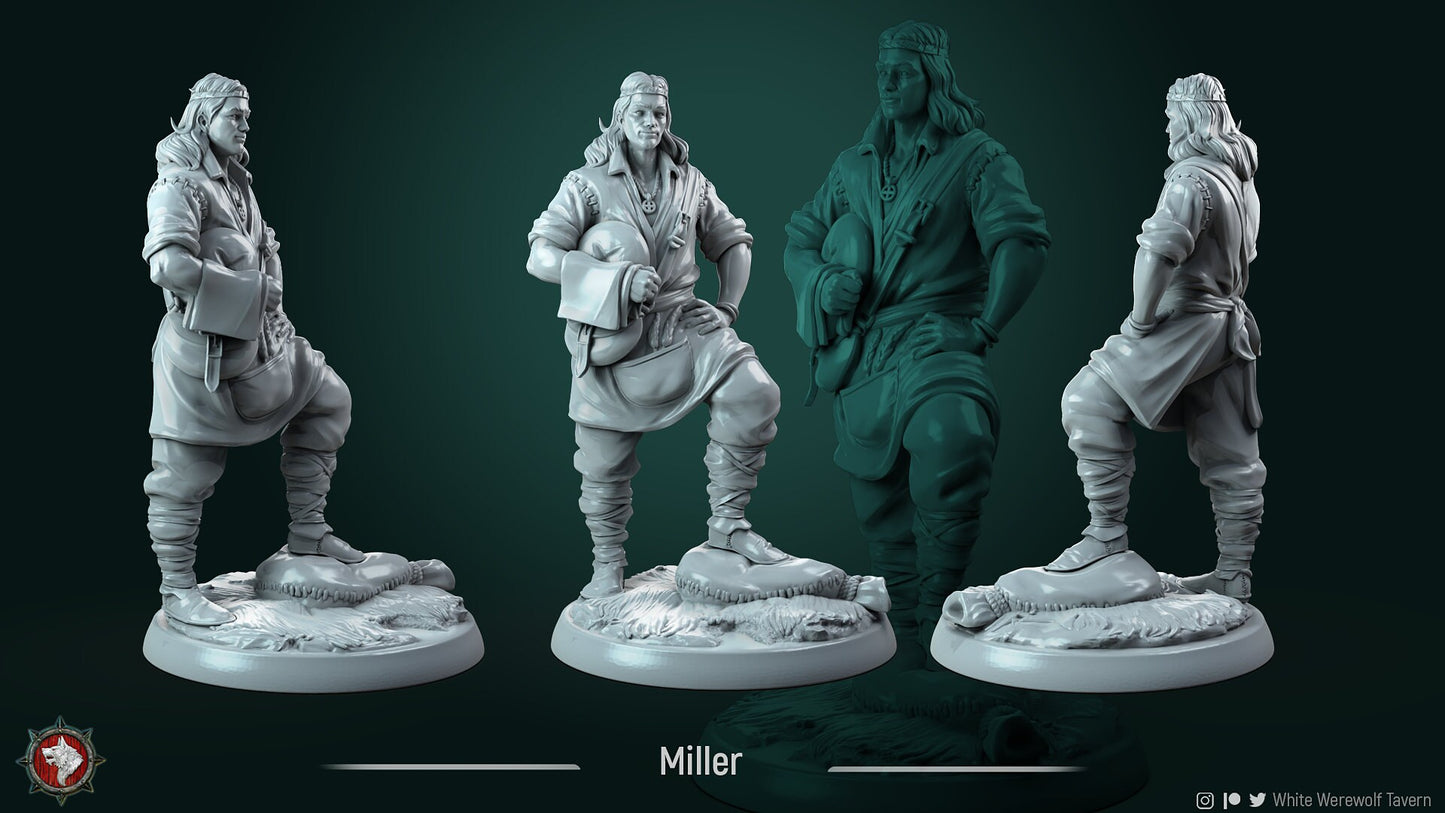 Mad Miller/Miller from "Cursed Mill" by White Werewolf Tavern