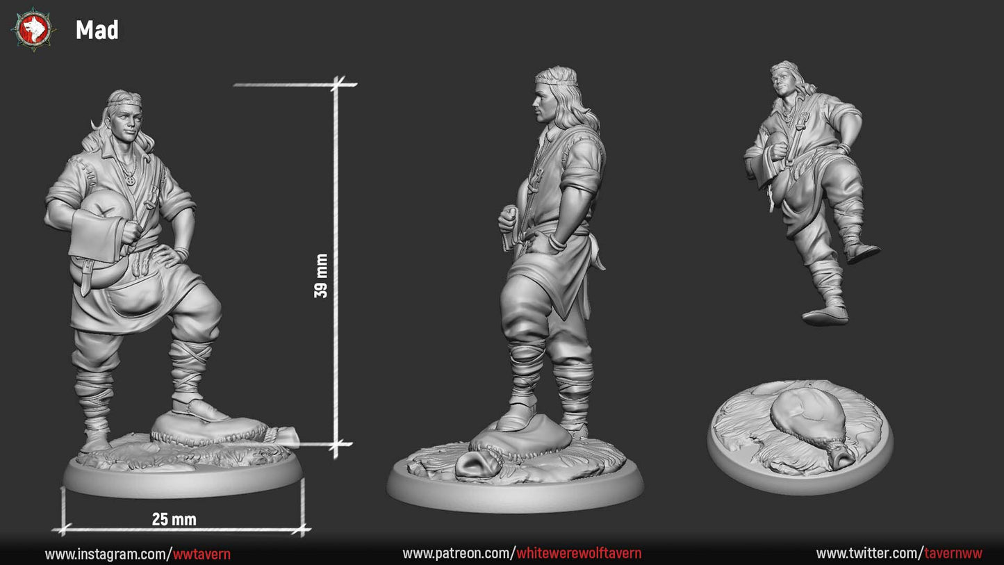 Mad Miller/Miller from "Cursed Mill" by White Werewolf Tavern