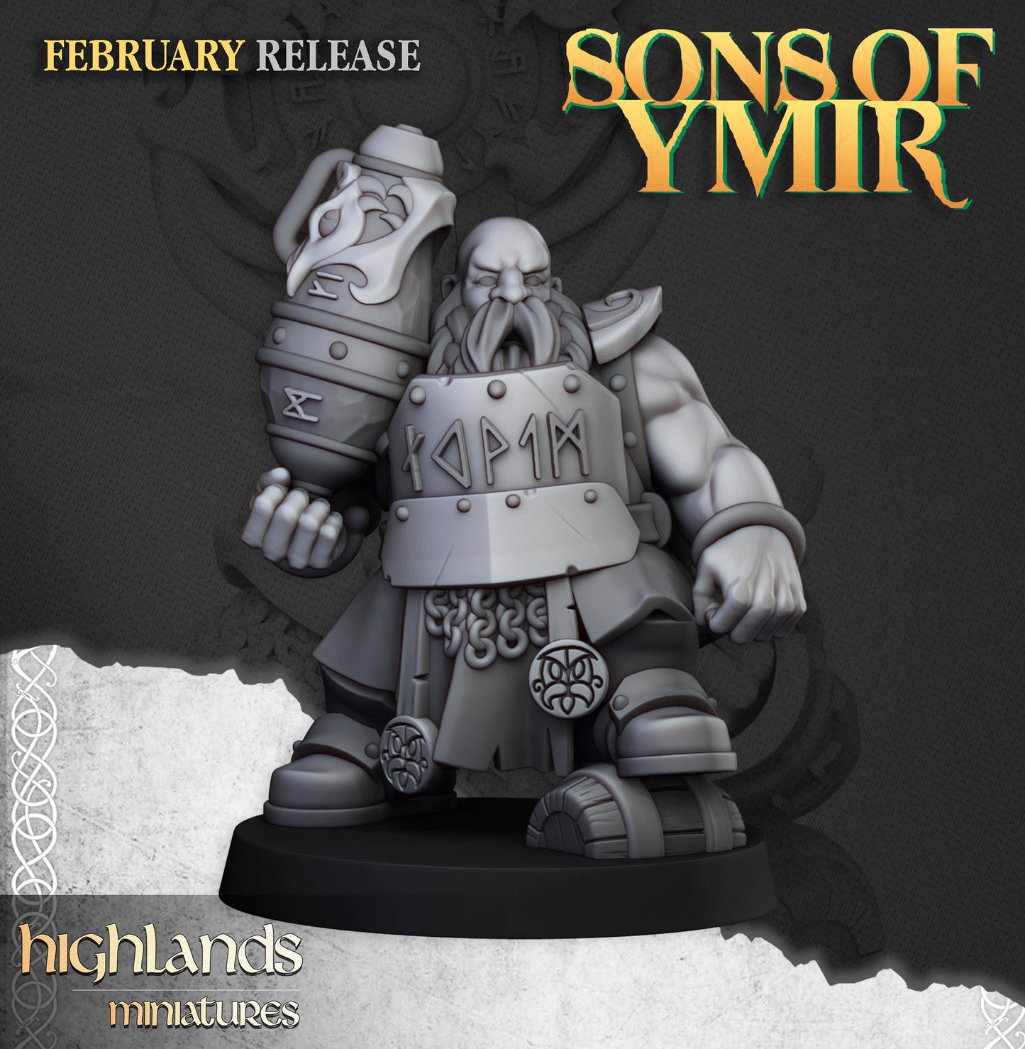 Dwarf Firespitters Unit by Highland Miniatures