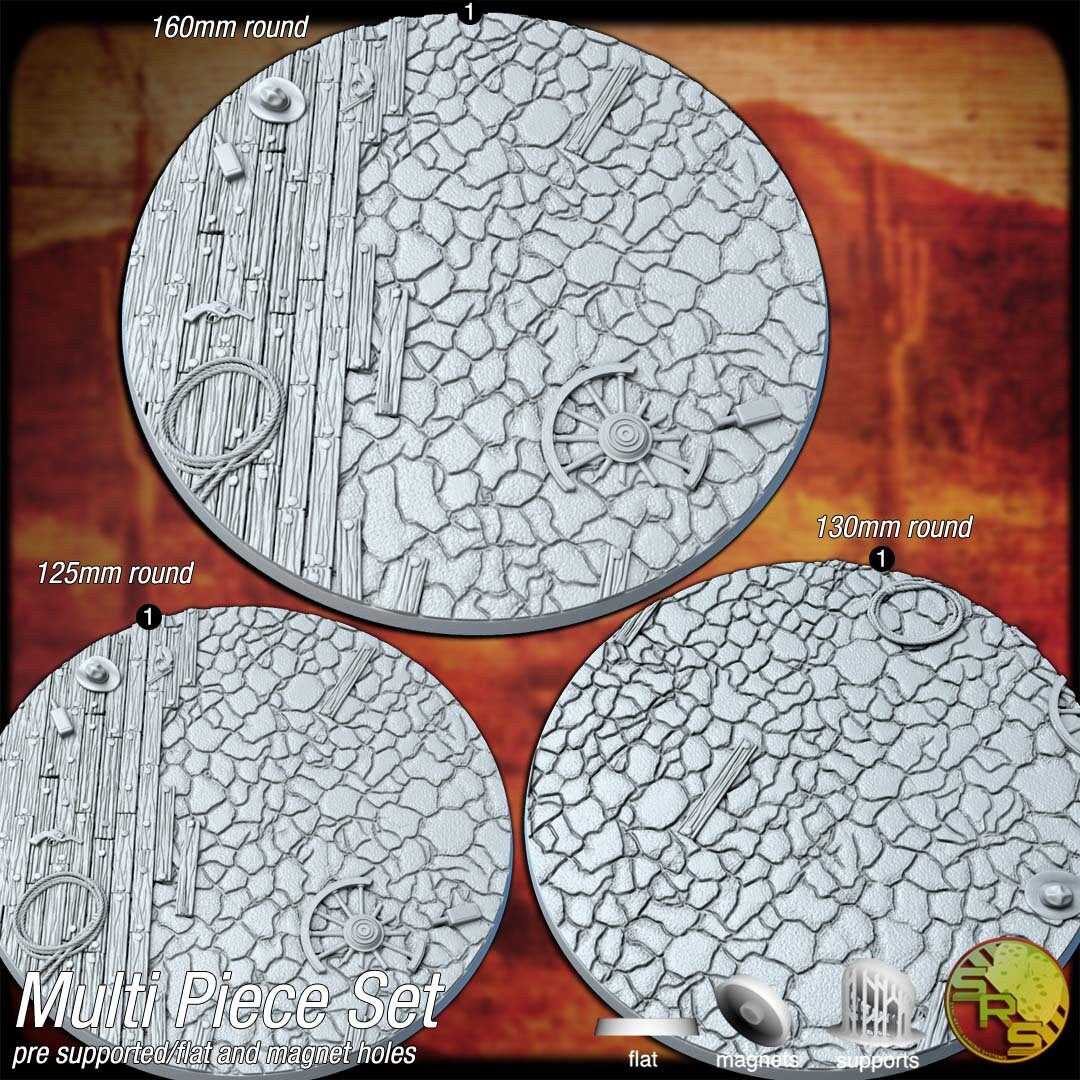 Western Bases by Where Legends Stand Miniatures
