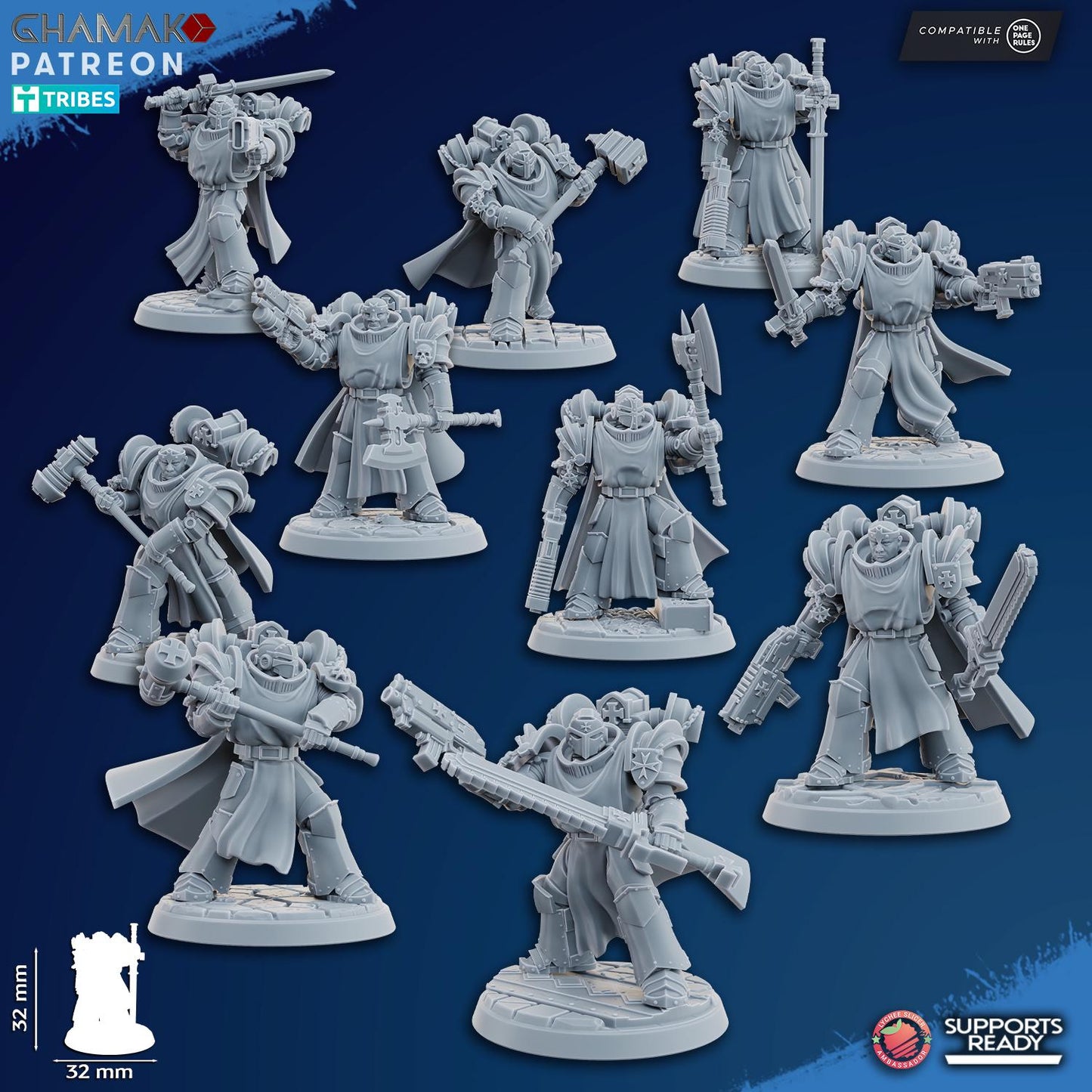 Inner Circle Brotherhood by Ghamak Miniatures