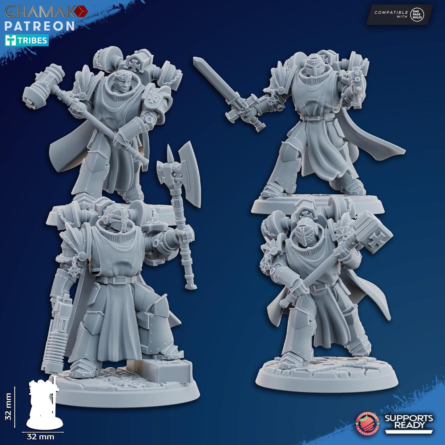 Inner Circle Brotherhood by Ghamak Miniatures