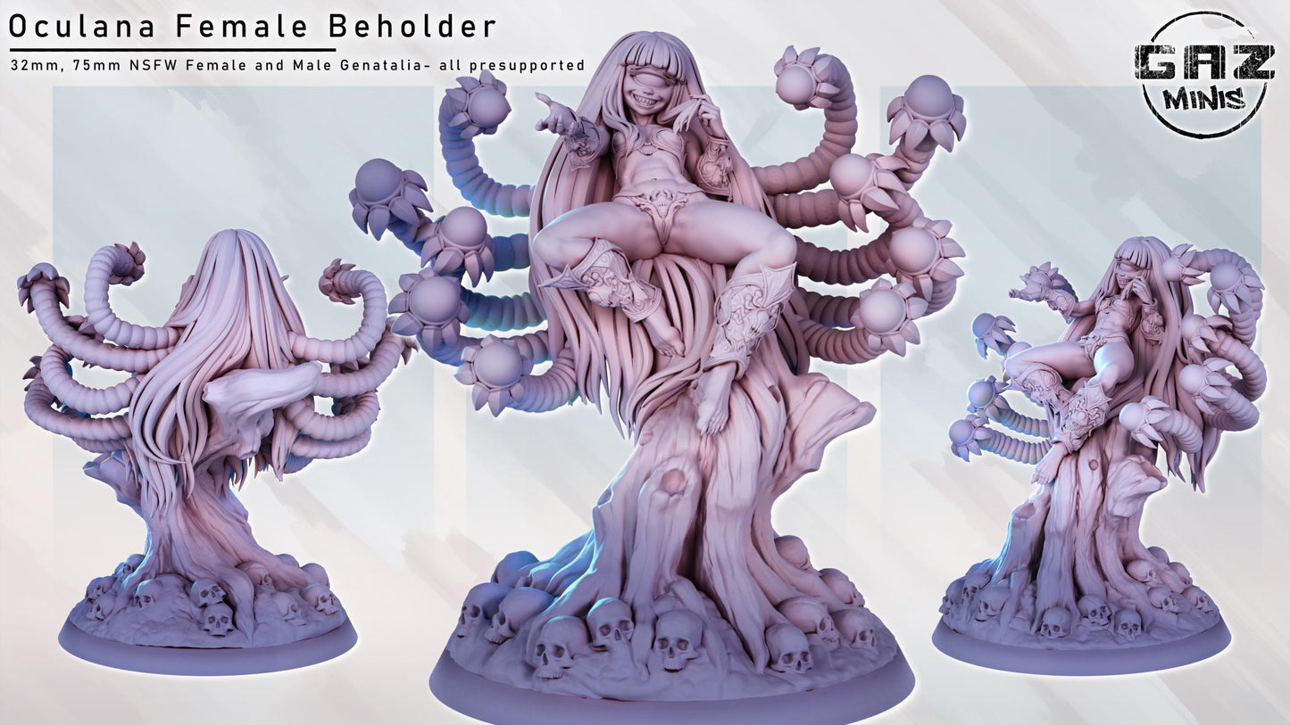 Oculana - Female Beholder by Gaz Minis