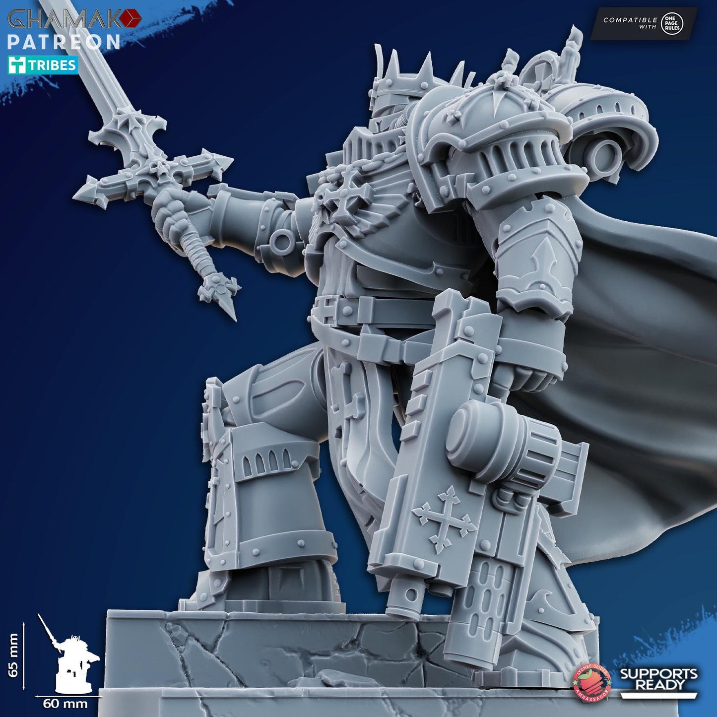 Blessed Gerard Master of the Temple by Ghamak Miniatures