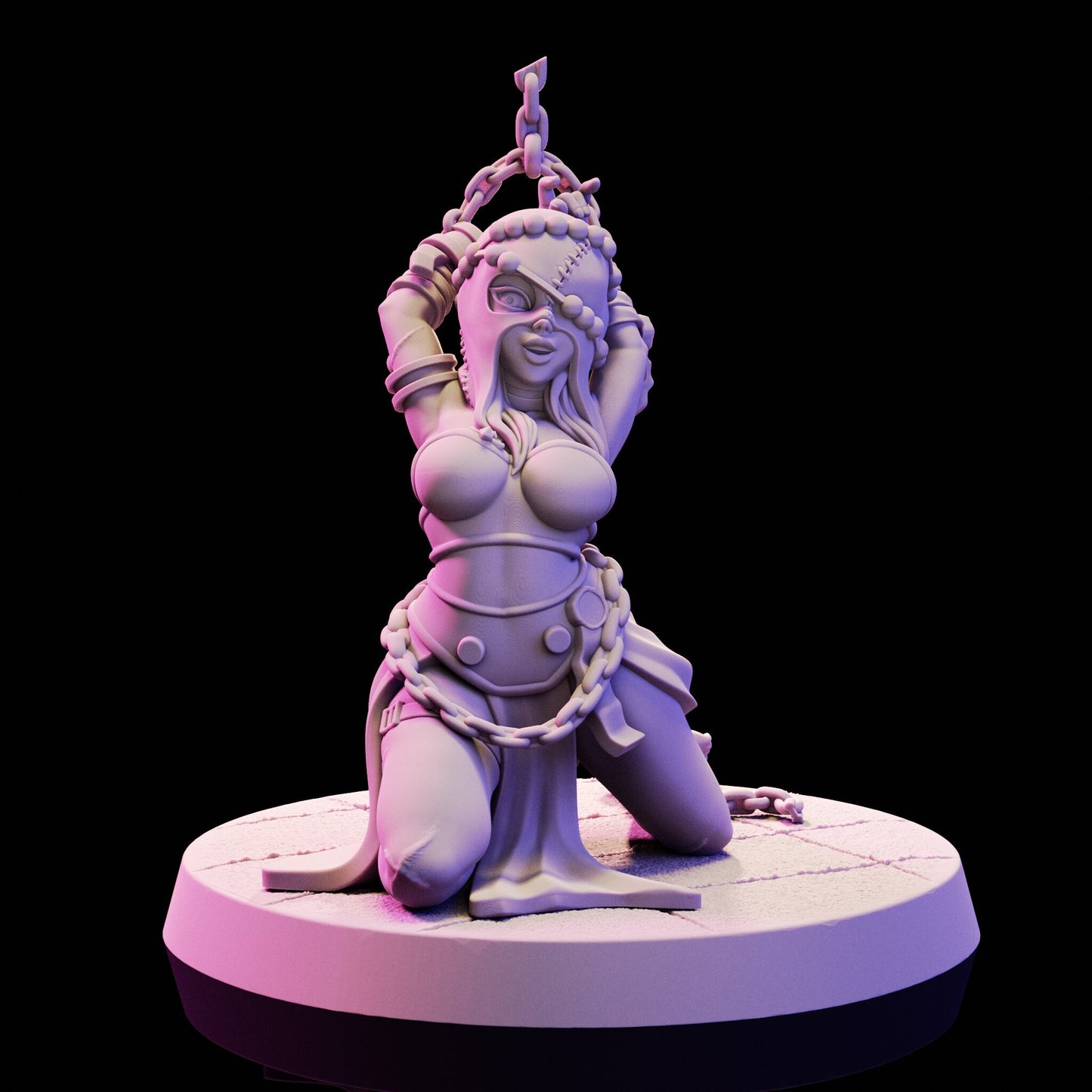 Repenting Nuns by Jigglystix Pin Up Factory Miniatures