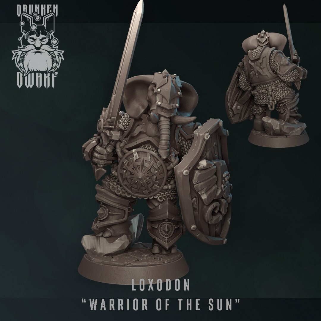 Animal Warriors Vol. 1 by Drunken Dwarf Miniatures