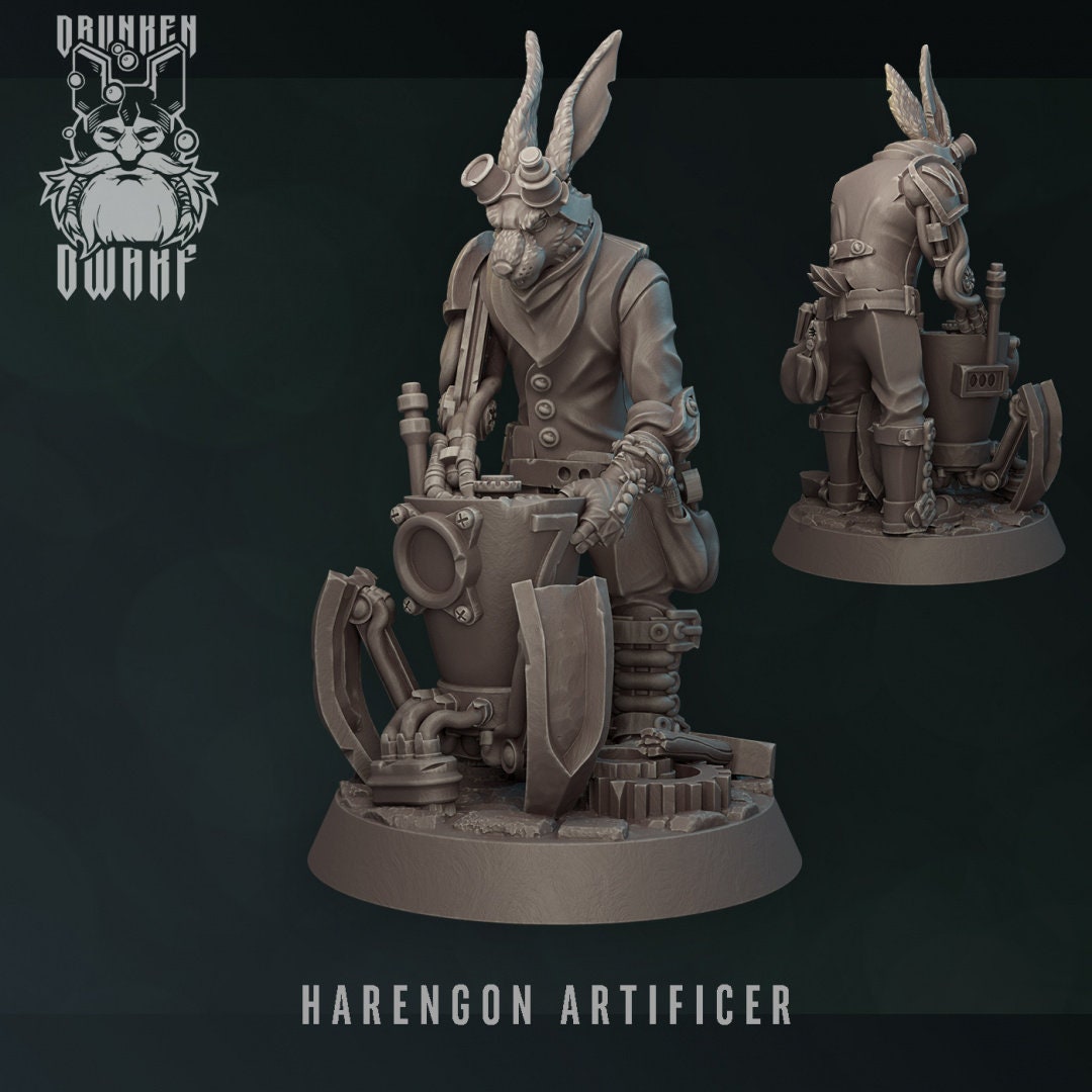 Animal Warriors Vol. 1 by Drunken Dwarf Miniatures