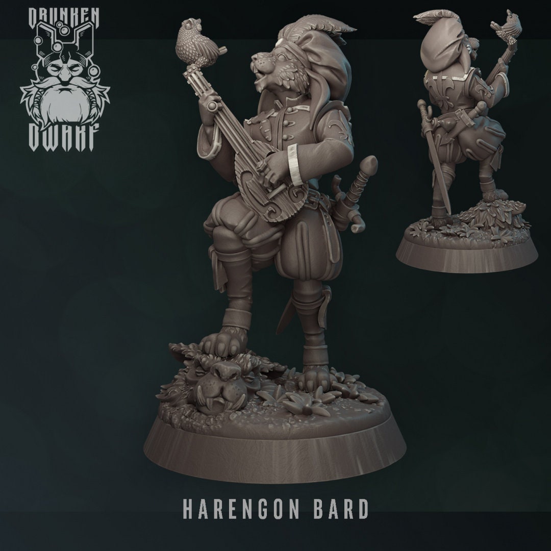 Animal Warriors Vol. 1 by Drunken Dwarf Miniatures