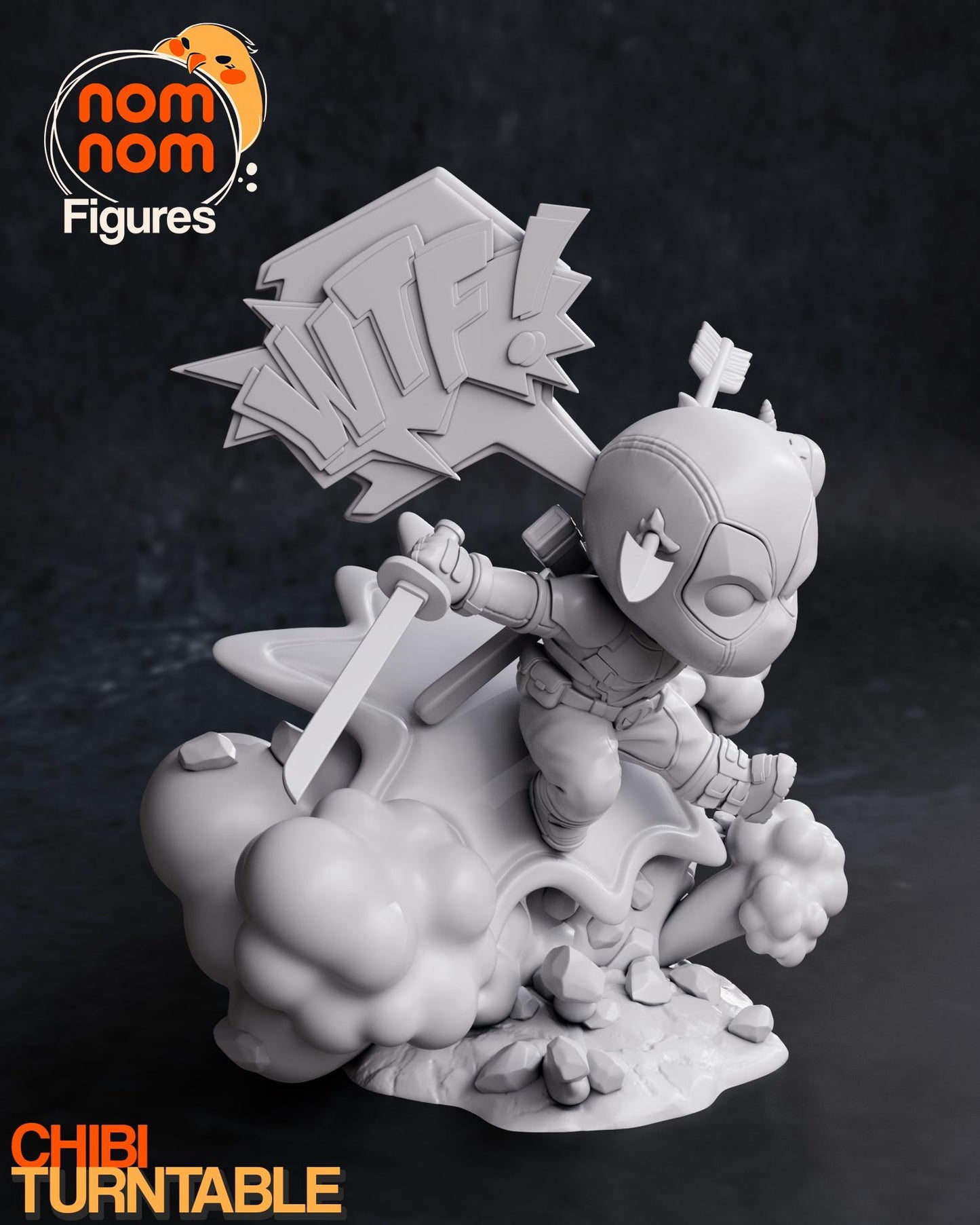 Chibi DP Statue Model Kit by Nomnom Figures