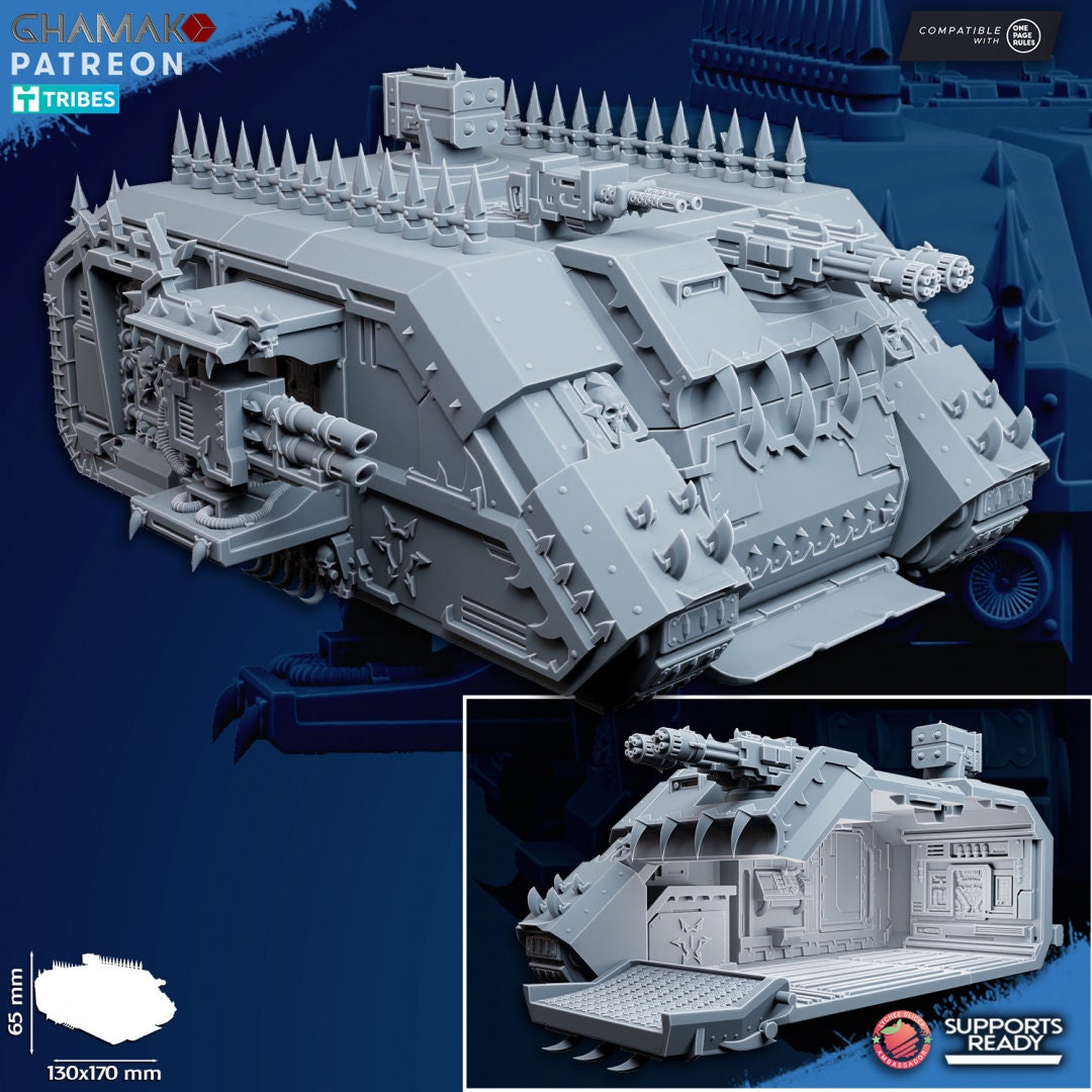 Heretic MBT by Ghamak Miniatures