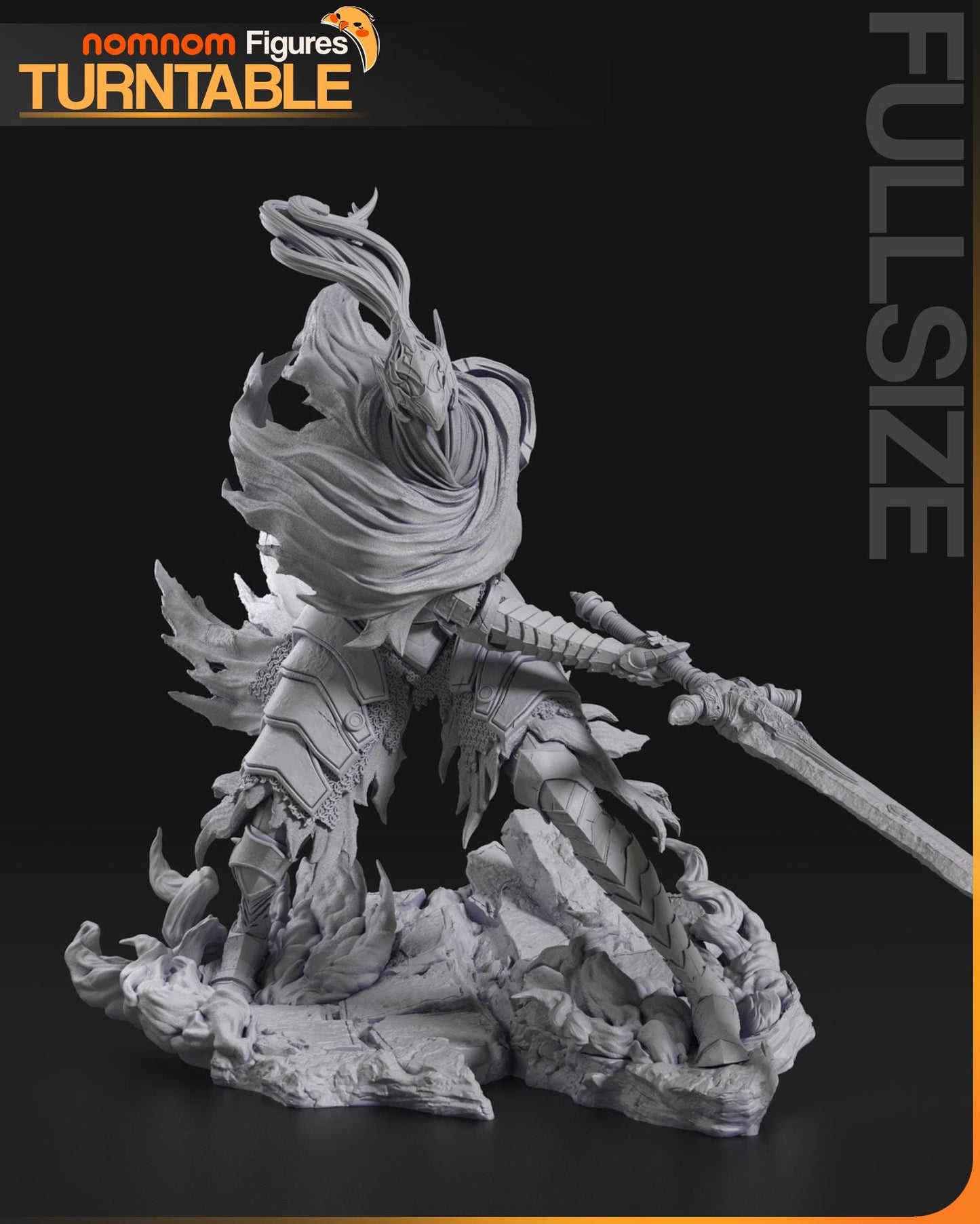 Artorias Statue Model Kit by Nomnom Figures