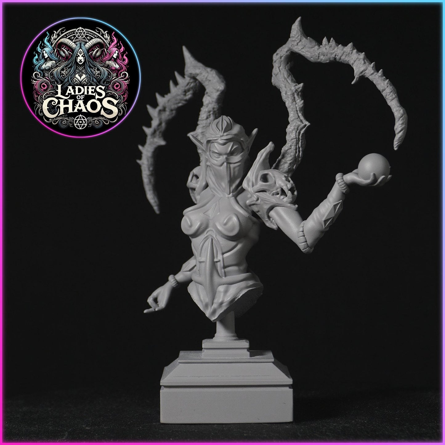 Flinzer from "Ladies of Chaos Aftermath" by Blackbird Miniatures