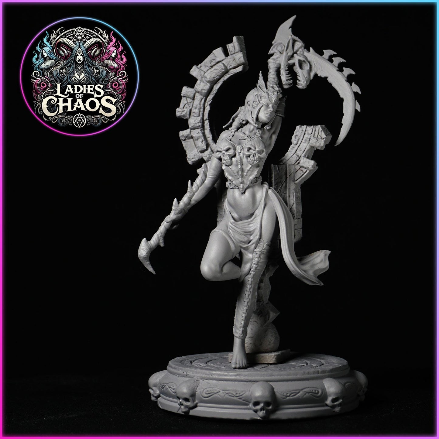 Daliah from "Ladies of Chaos Aftermath" by Blackbird Miniatures