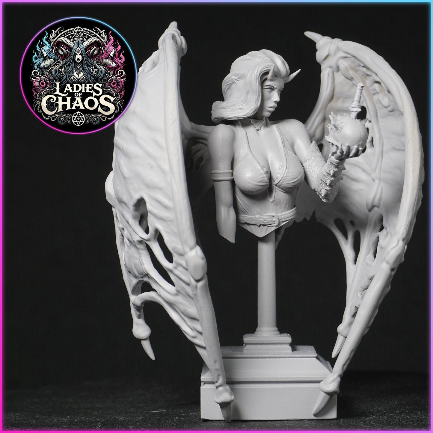 Nocta from "Ladies of Chaos Aftermath" by Blackbird Miniatures