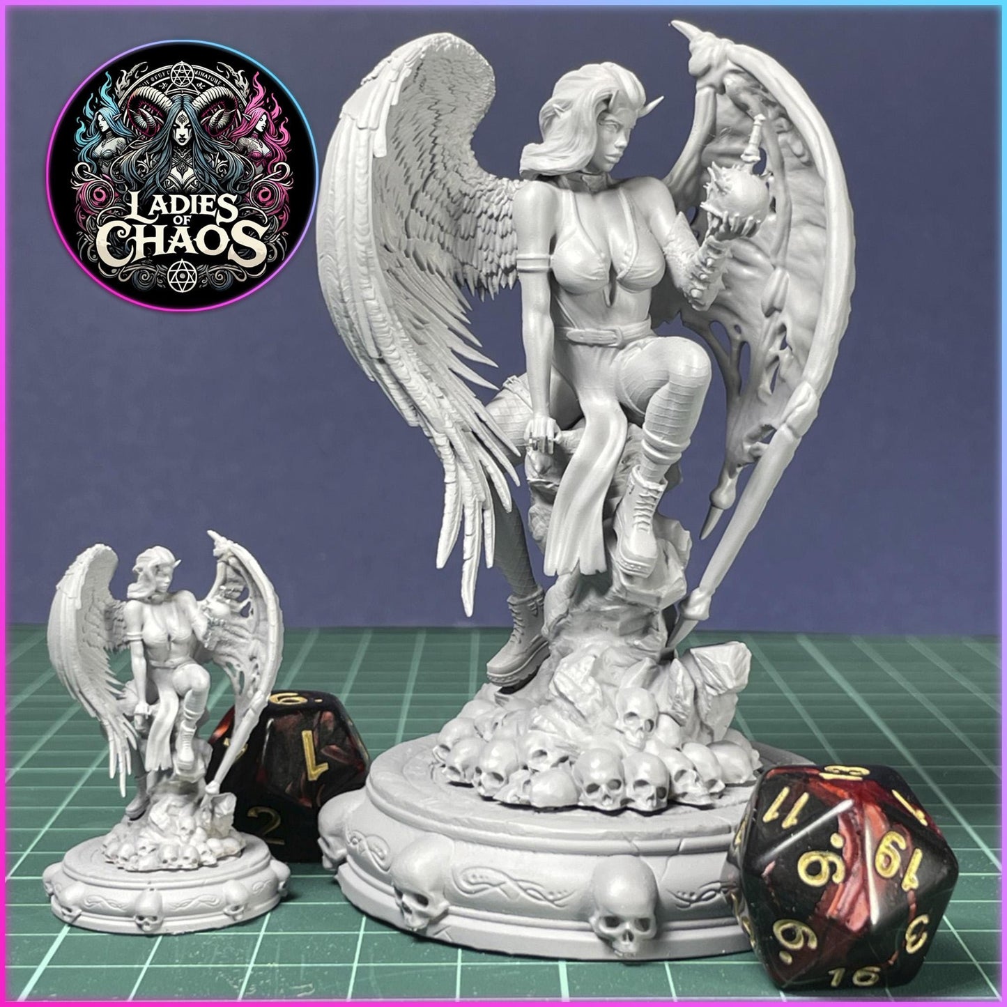 Nocta from "Ladies of Chaos Aftermath" by Blackbird Miniatures