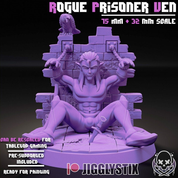 The Vox Crew by Jigglystix Pin Up Factory Miniatures