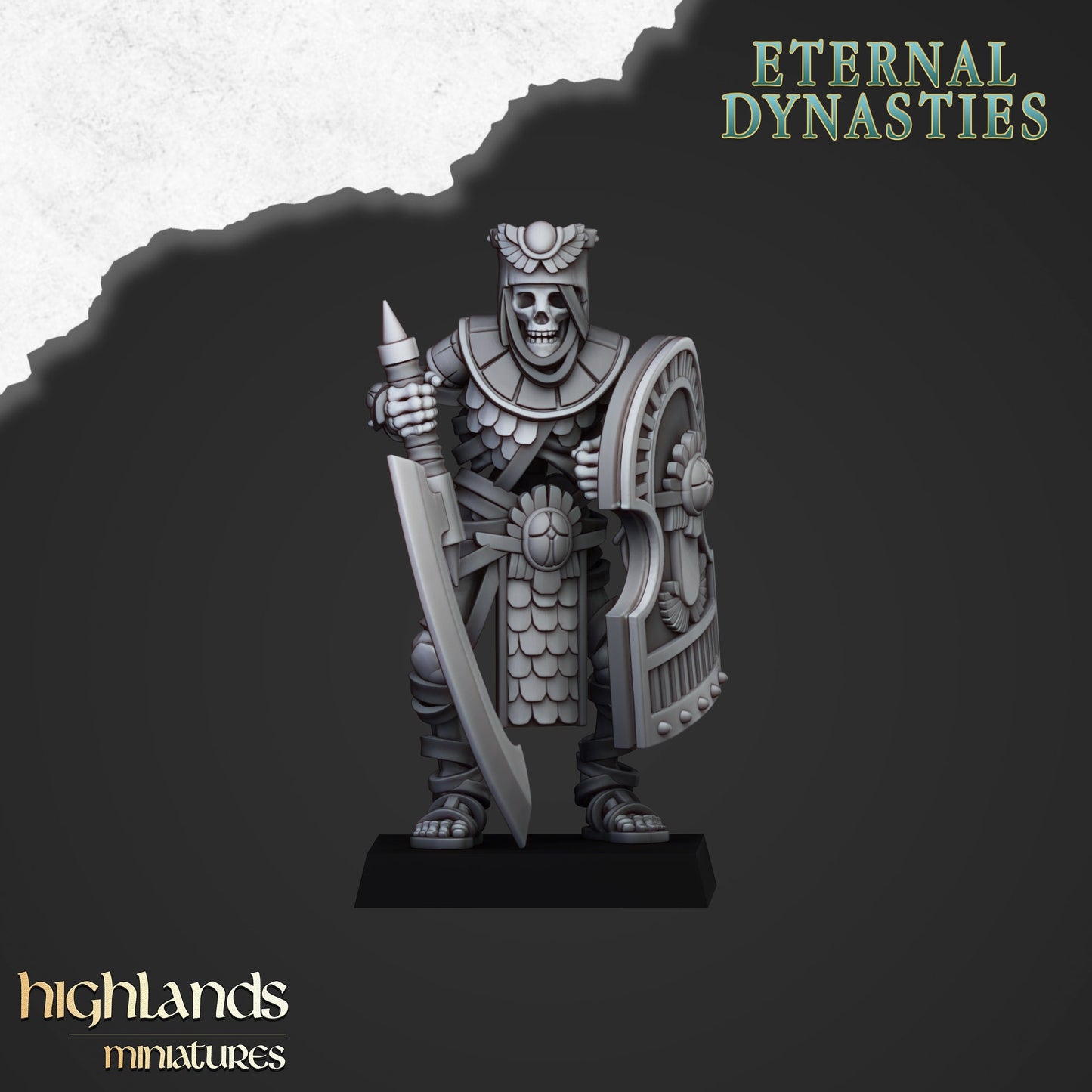 Ancient Guard Unit From Eternal Dynasties By Highland Miniatures