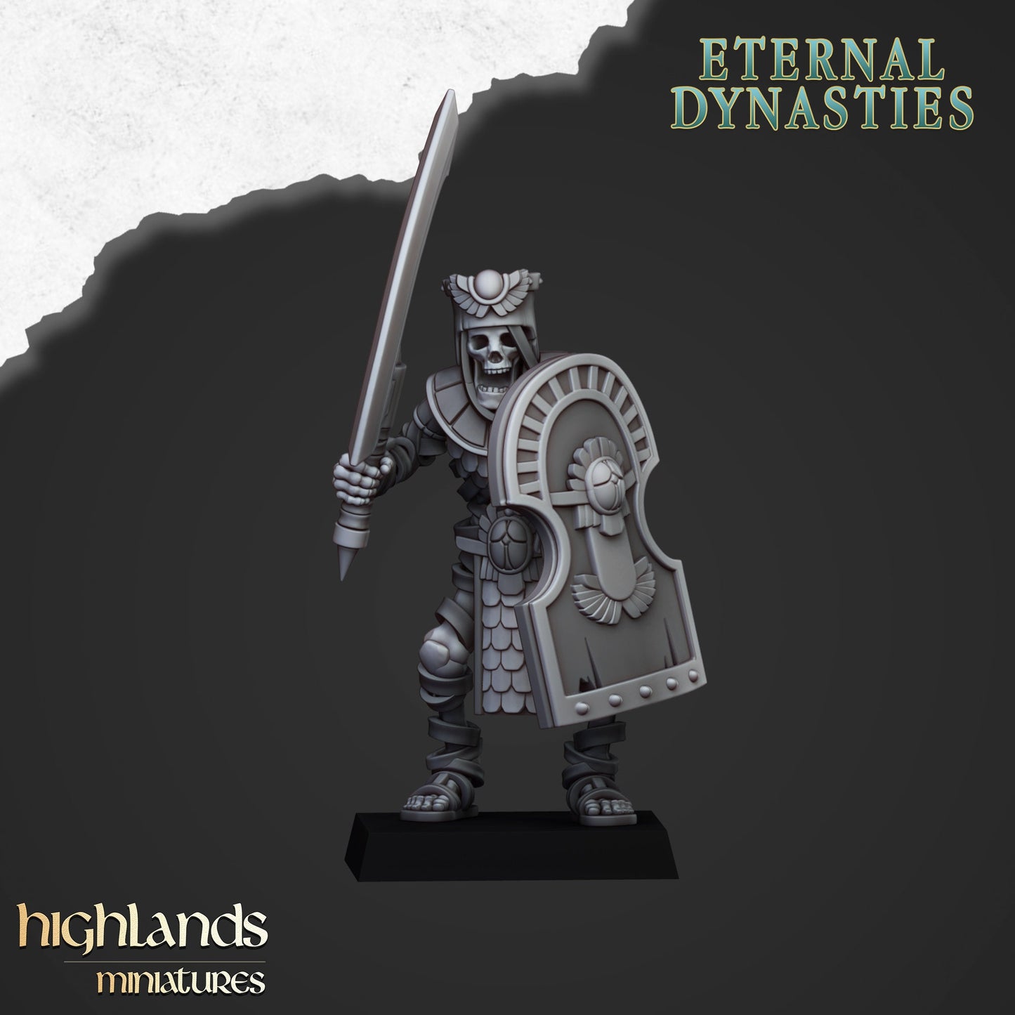 Ancient Guard Unit From Eternal Dynasties By Highland Miniatures