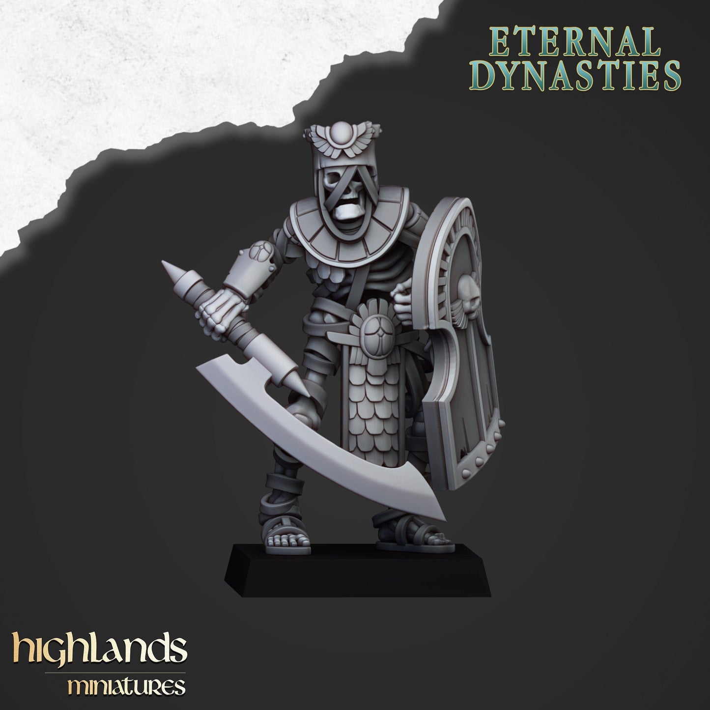 Ancient Guard Unit From Eternal Dynasties By Highland Miniatures