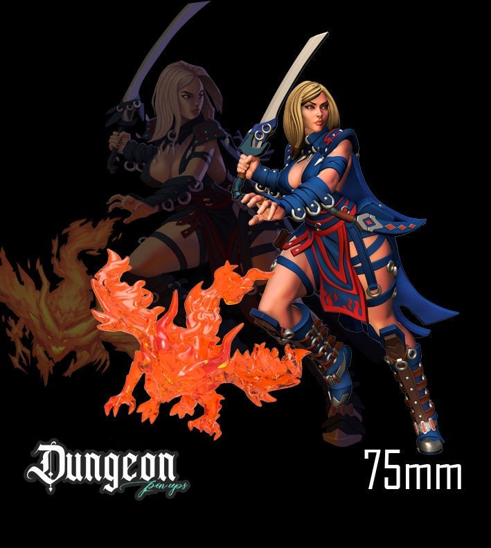 Magus from Dungeon Pinups by RN Estudio Miniatures