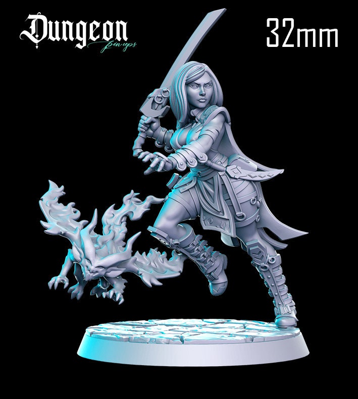 Magus from Dungeon Pinups by RN Estudio Miniatures