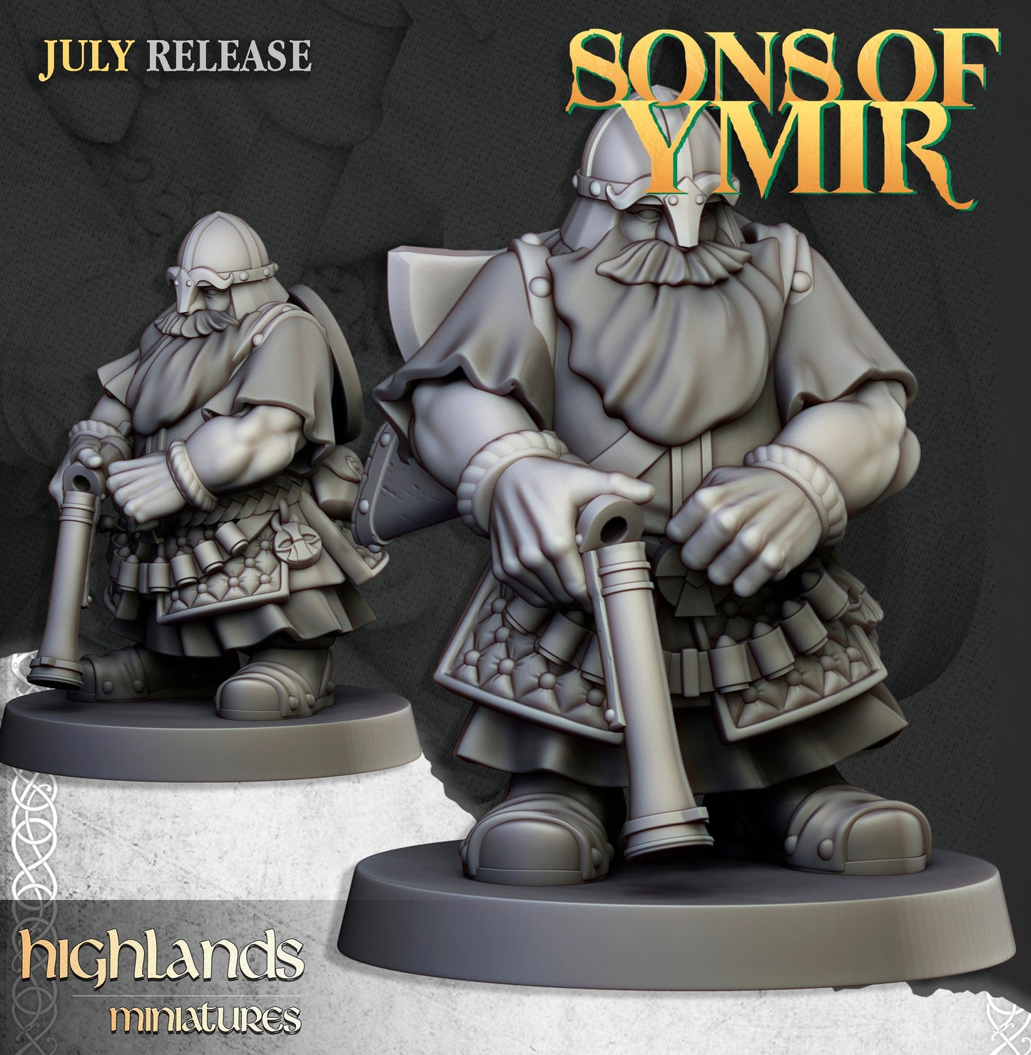 Dwarf Marksman Unit by Highland Miniatures