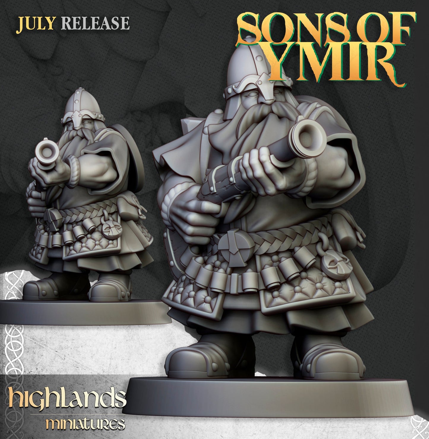 Dwarf Marksman Unit by Highland Miniatures