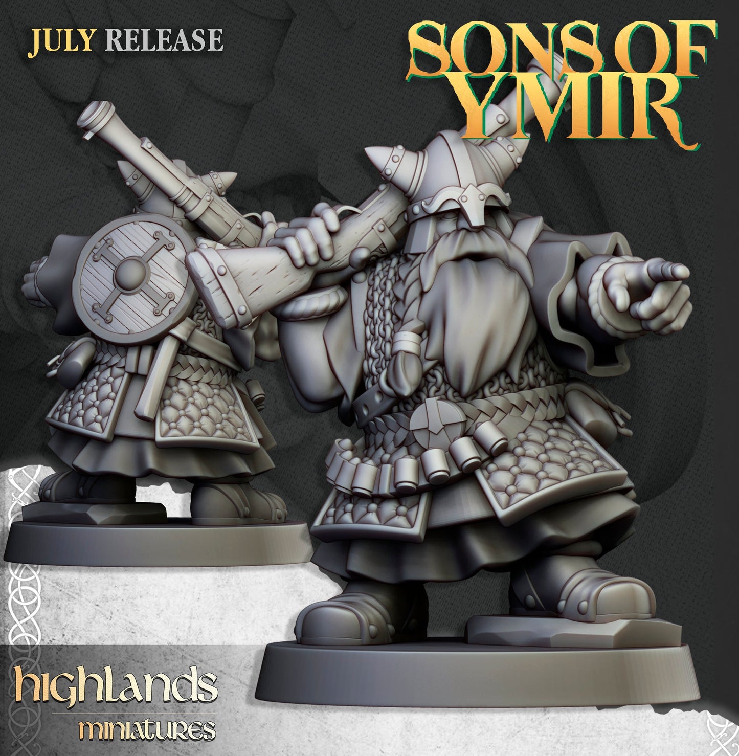 Dwarf Marksman Unit by Highland Miniatures