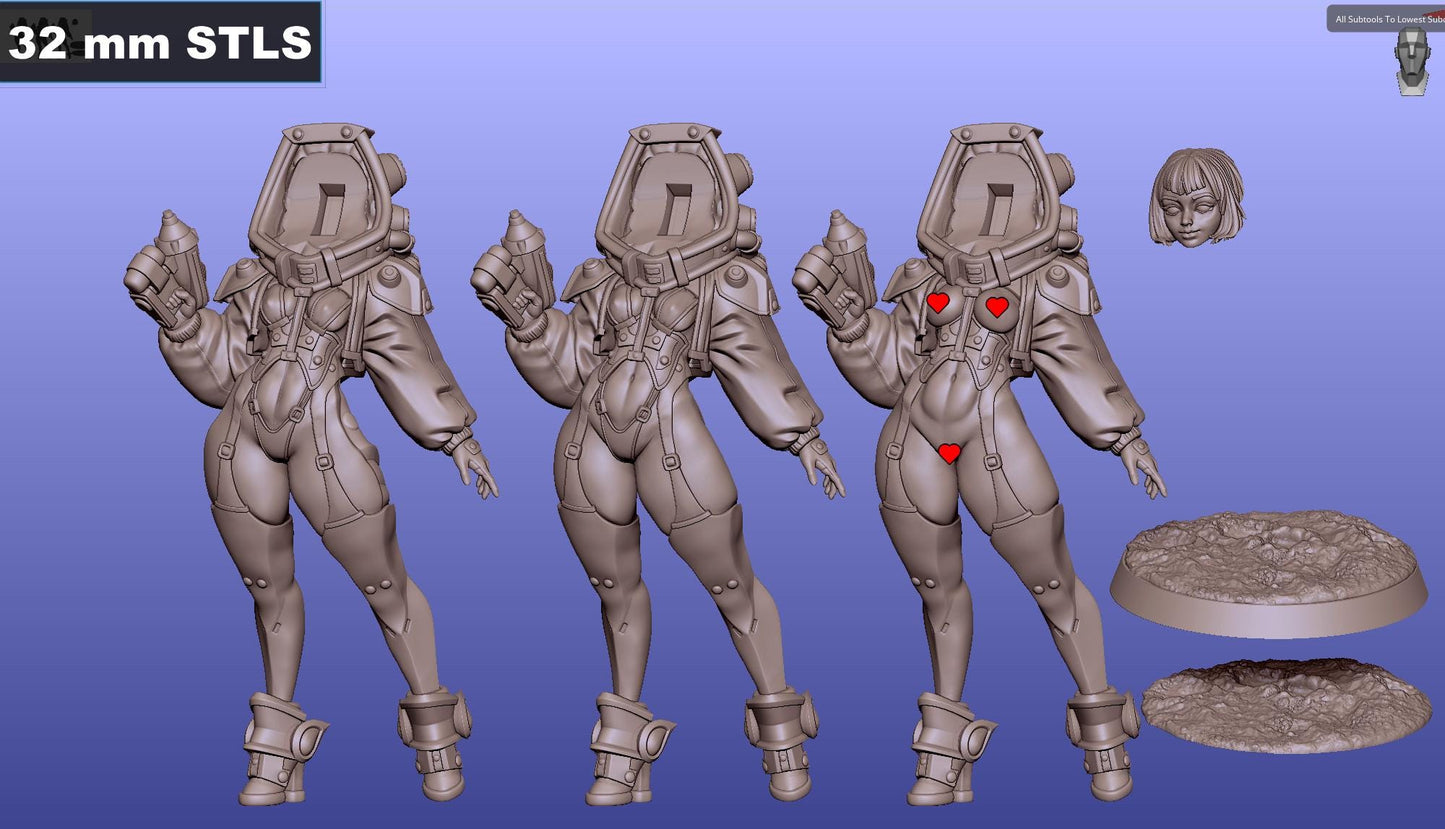 Luna - Voyager of the Cosmos by Gaz Minis