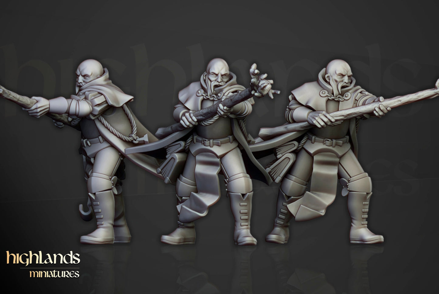 Battle Wizards of Sunland by Highland Miniatures