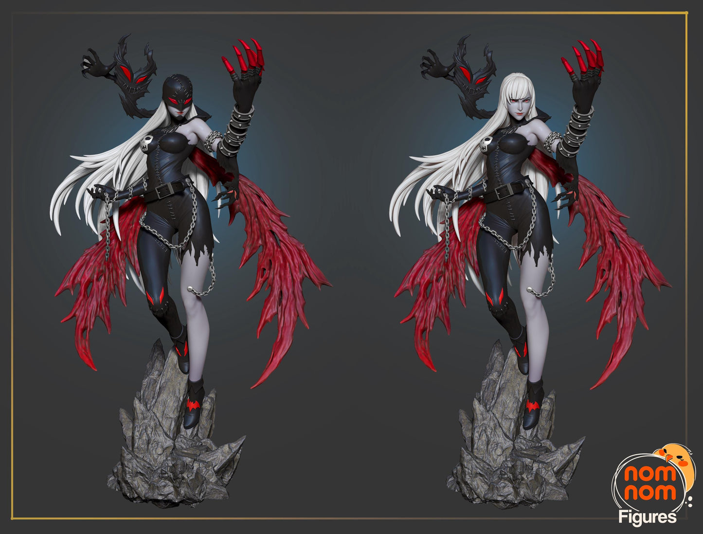 Lady Devimon Statue Model Kit by Nomnom Figures