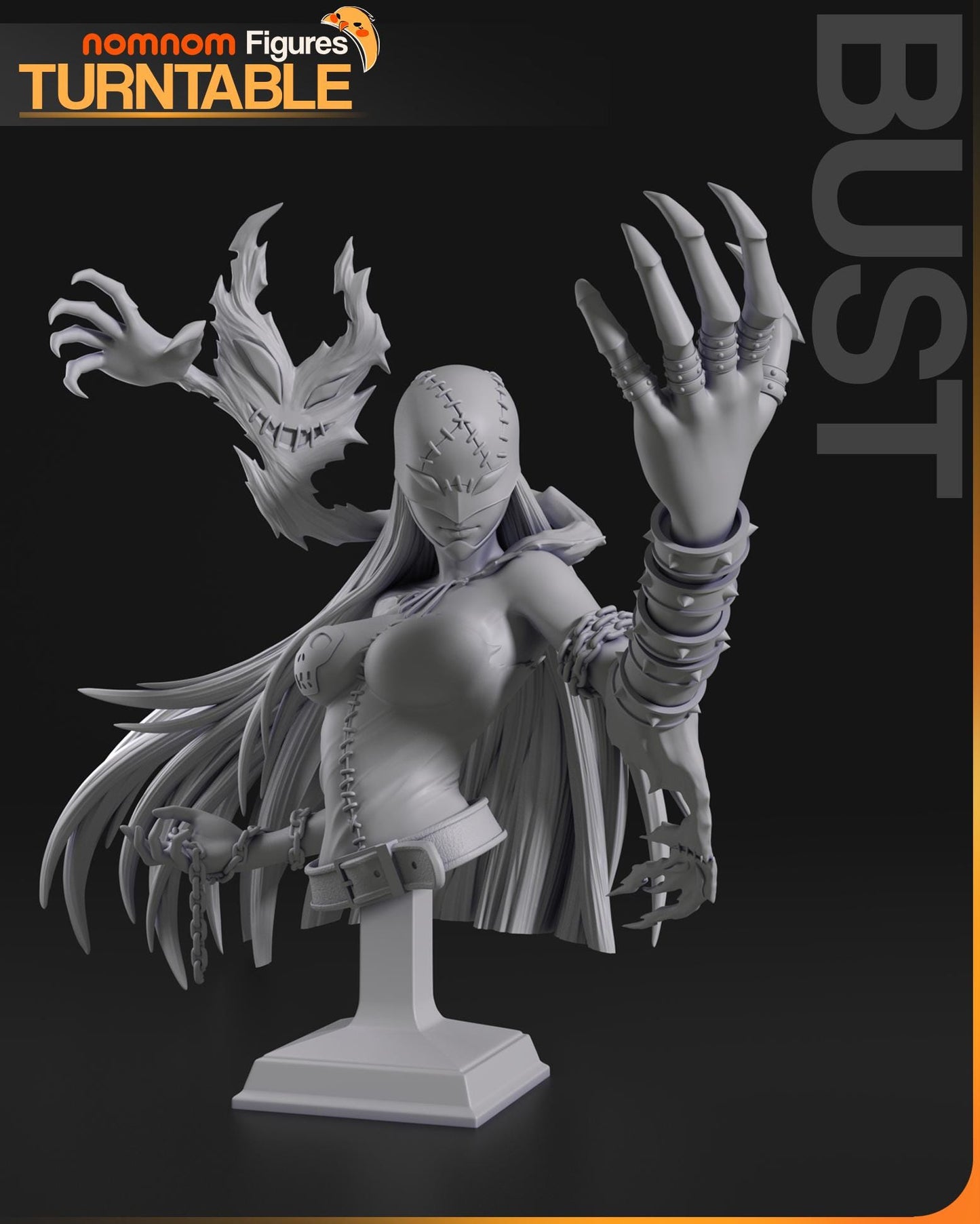 Lady Devimon Statue Model Kit by Nomnom Figures