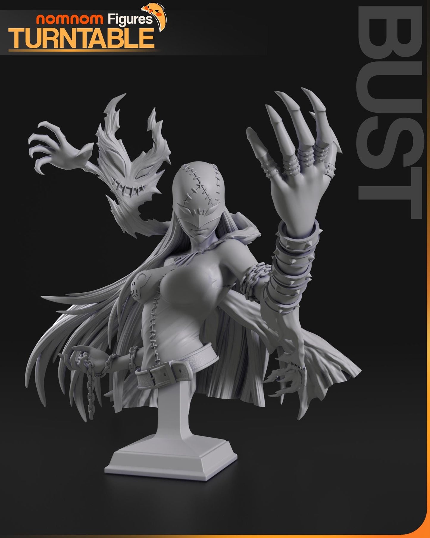 Lady Devimon Statue Model Kit by Nomnom Figures