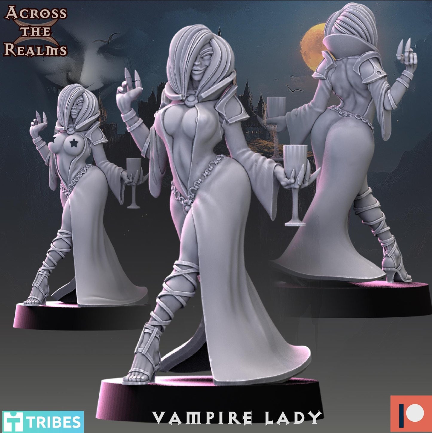 Vampire Lady by Across the Realms Miniatures