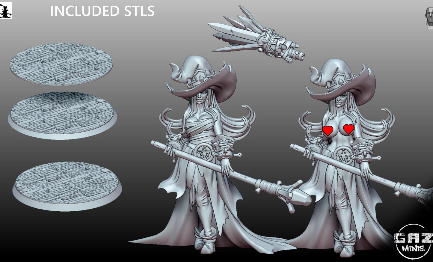 Nimara the Kingslayer by Gaz Minis