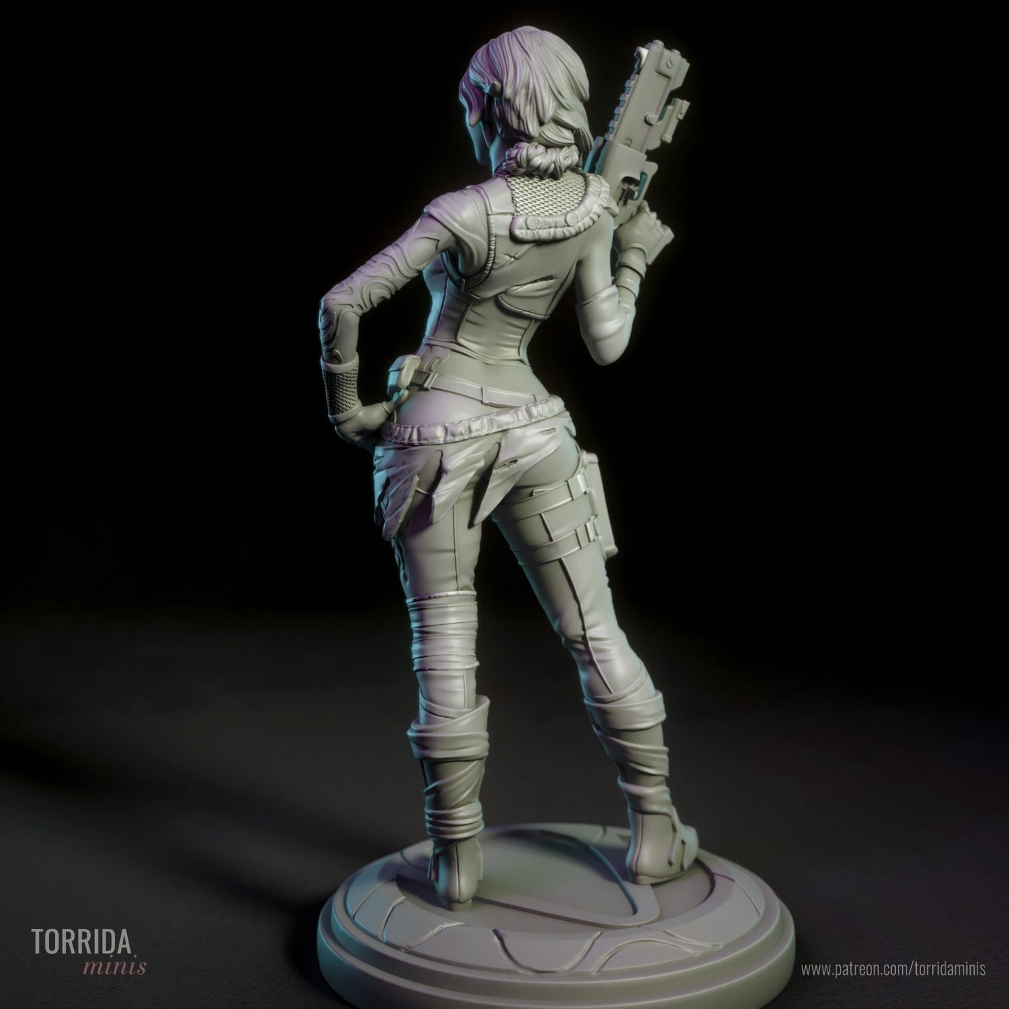 Lilith Statue Model Kit by Torrida Minis