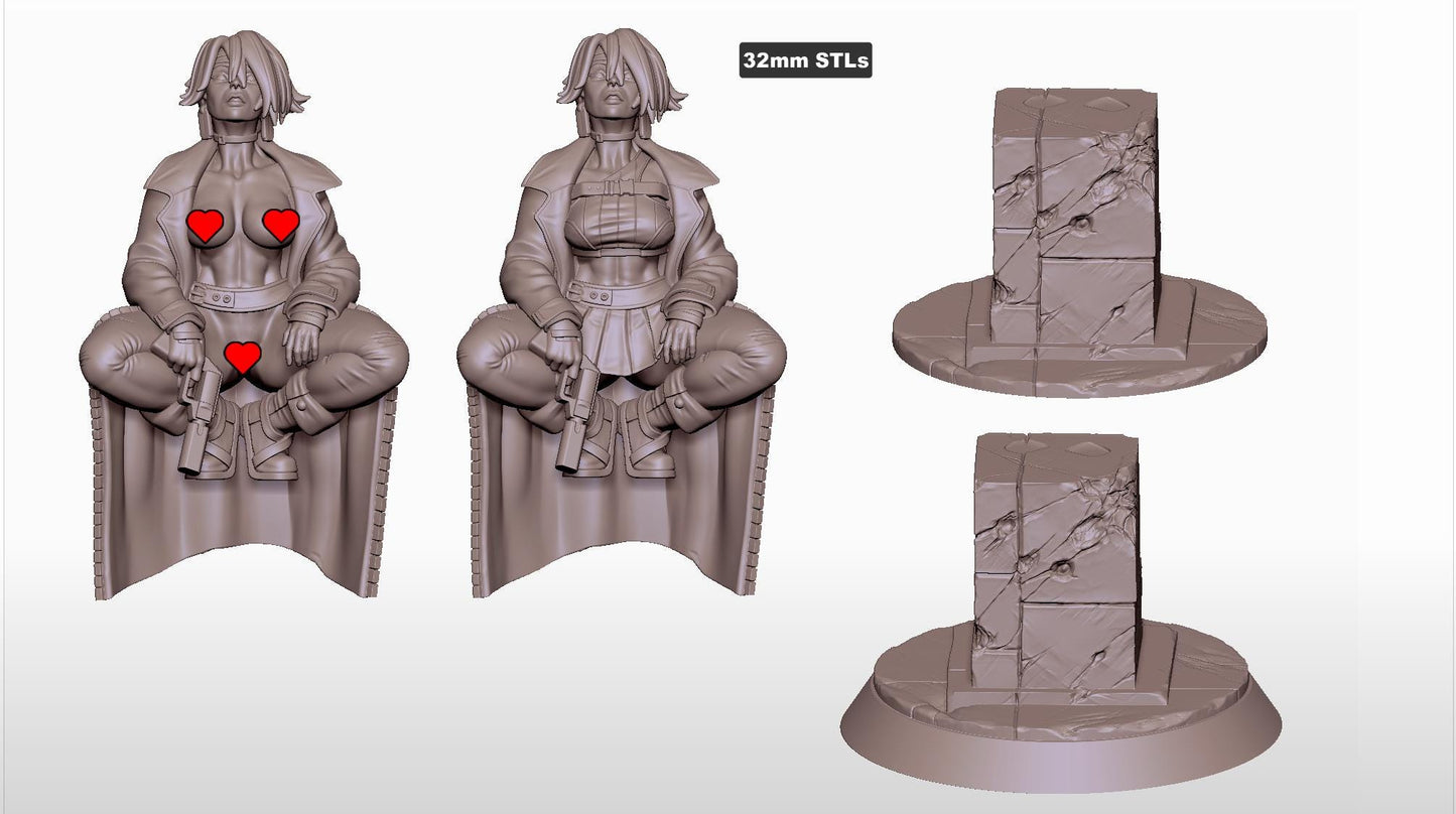 Sable - Cursed Assassin by Gaz Minis
