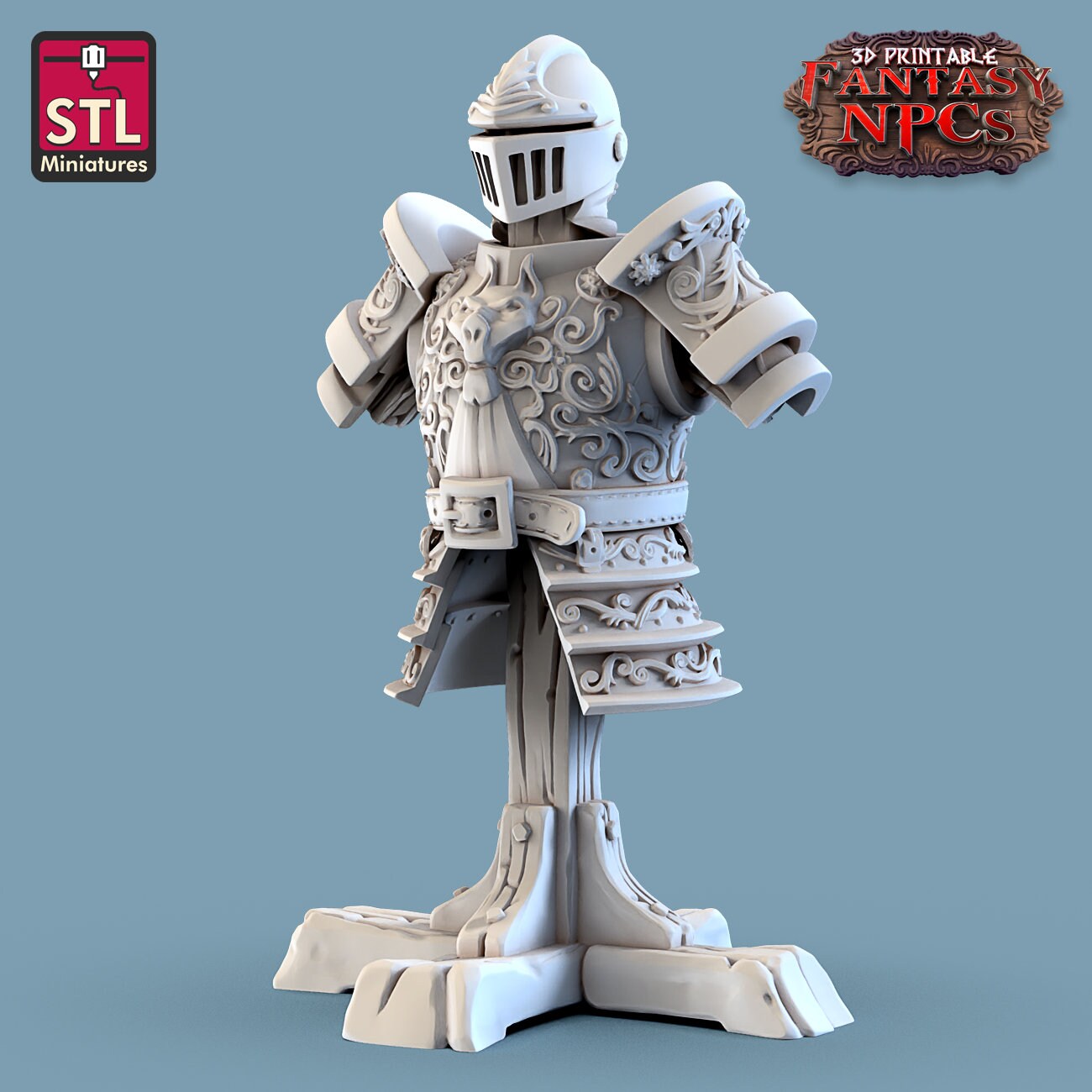 Armor Merchant set By STL Miniatures
