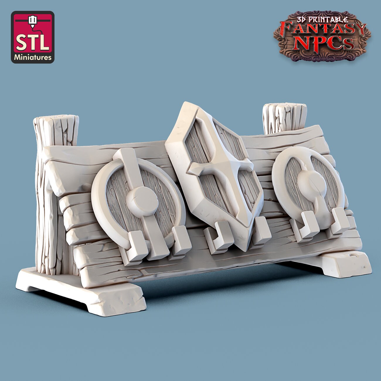 Armor Merchant set By STL Miniatures