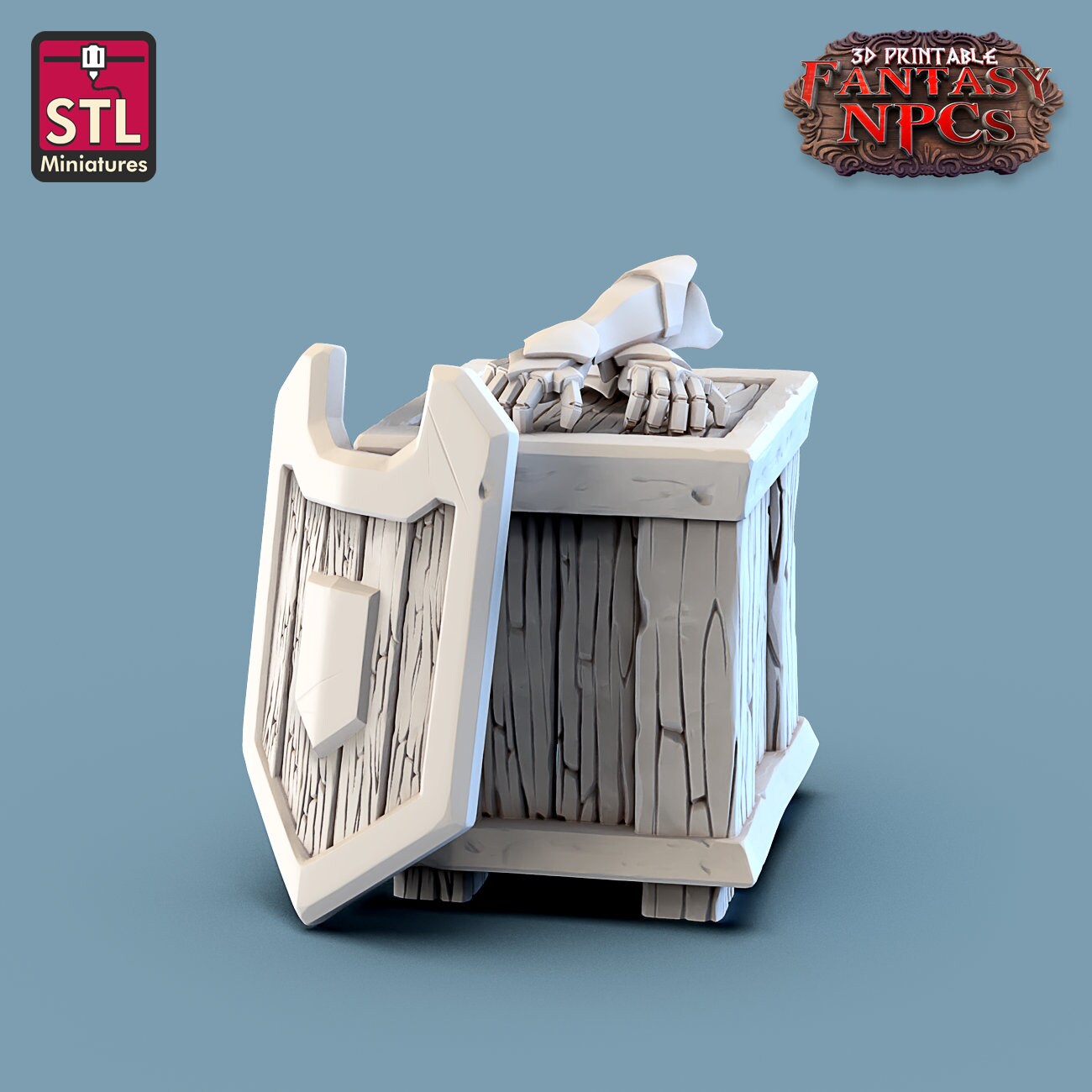 Armor Merchant set By STL Miniatures