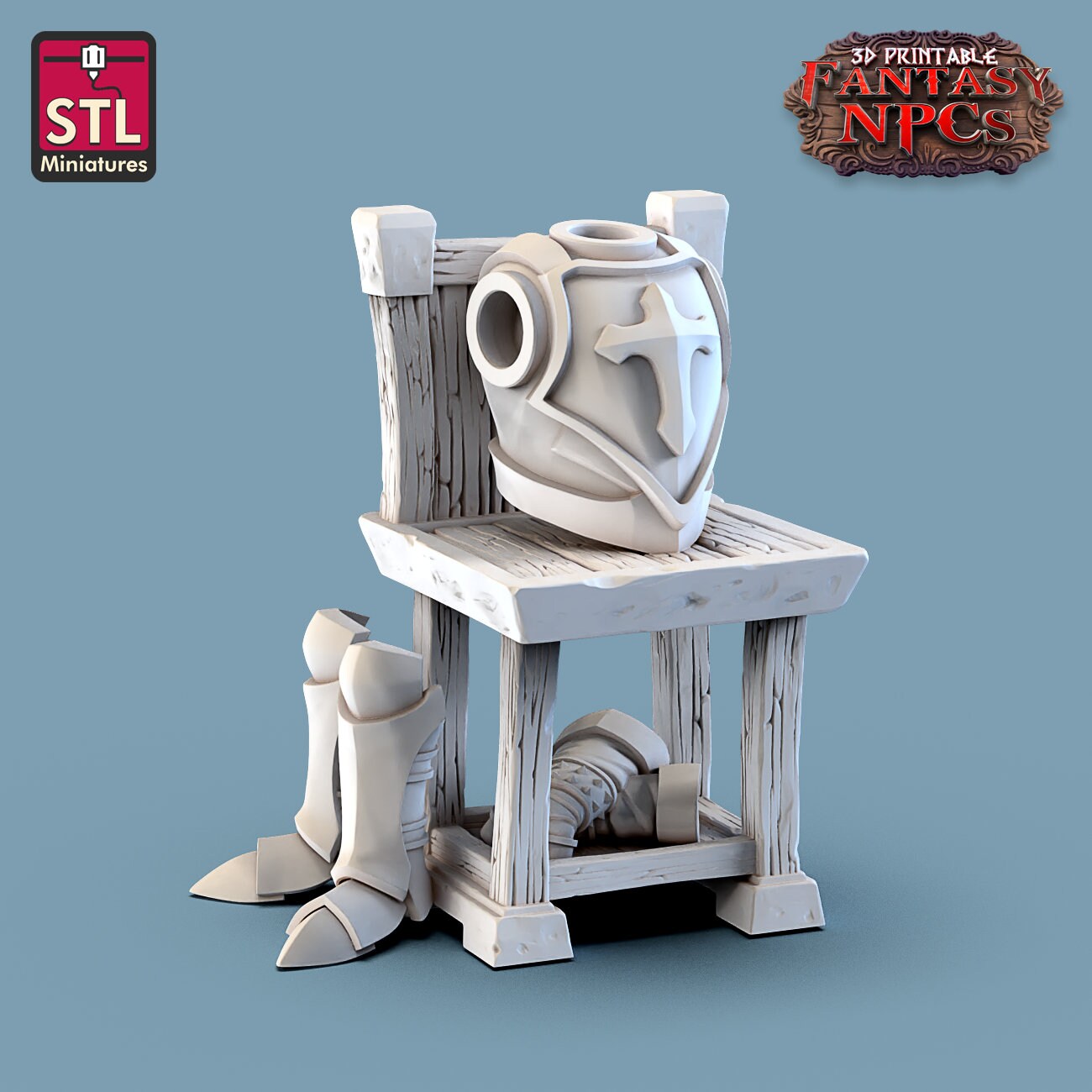 Armor Merchant set By STL Miniatures