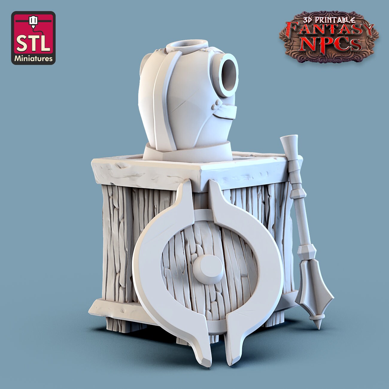 Armor Merchant set By STL Miniatures