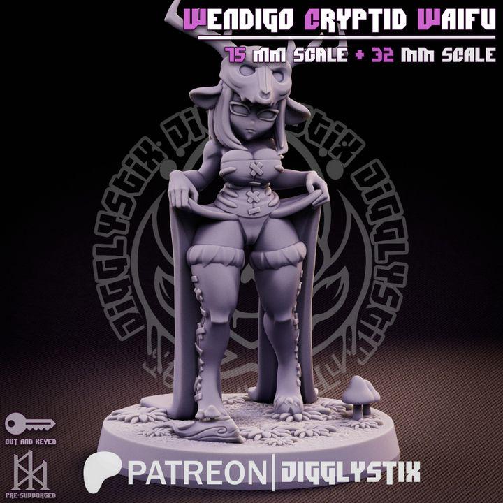 Cryptid Waifu Bundle by Jigglystix Pin Up Factory