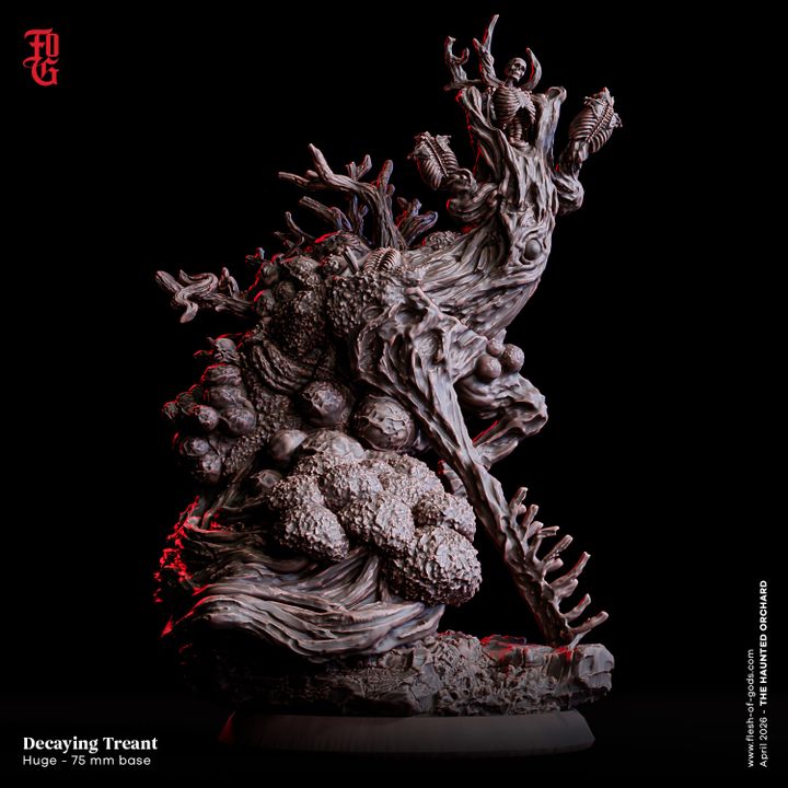Decaying Treant from "Haunted Orchid" by Flesh of Gods Miniatures